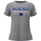 Dallas Bulls | Women's Classic Football T-Shirt